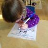 On Wednesday we do handwriting for our letter of the week.